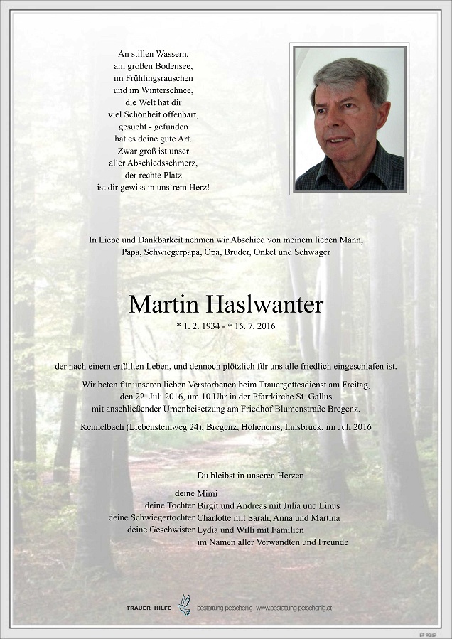 Martin Josef Haselwanter